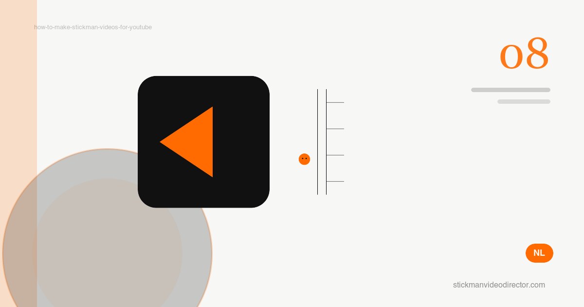 Stickmanvideo's maken voor YouTube: script, shots en upload