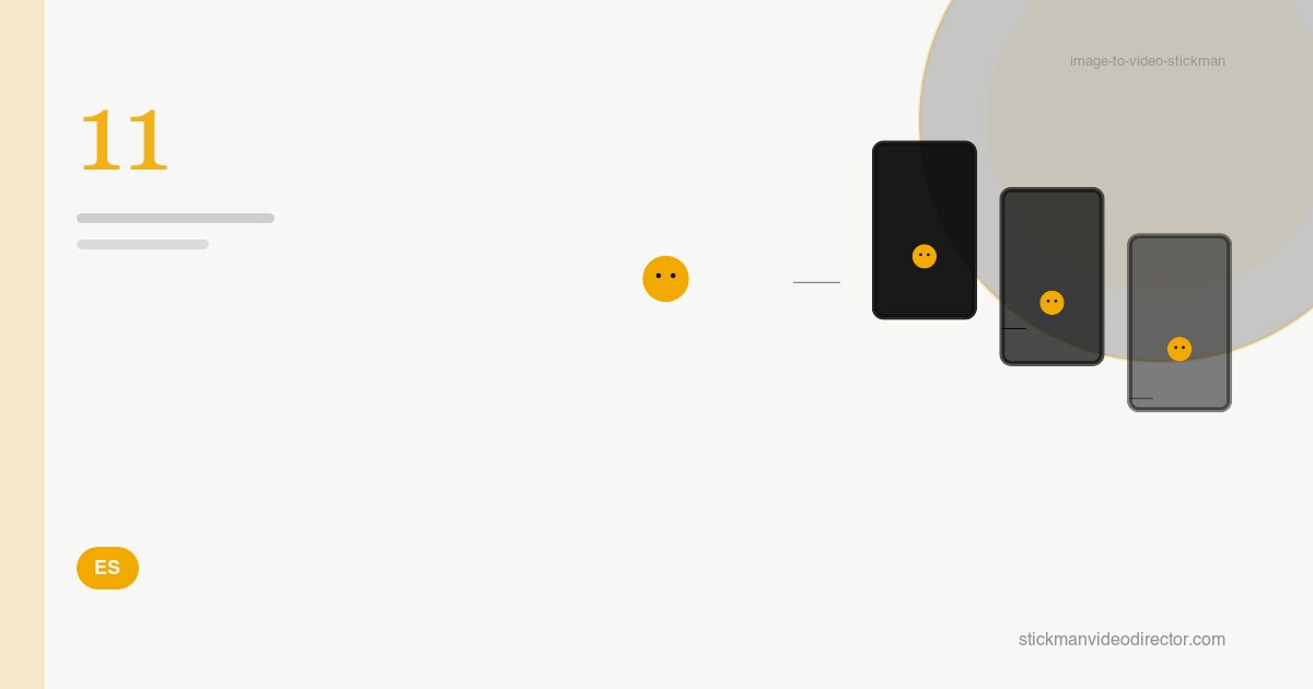 Stickman de imagen a vídeo: mantener la coherencia del personaje