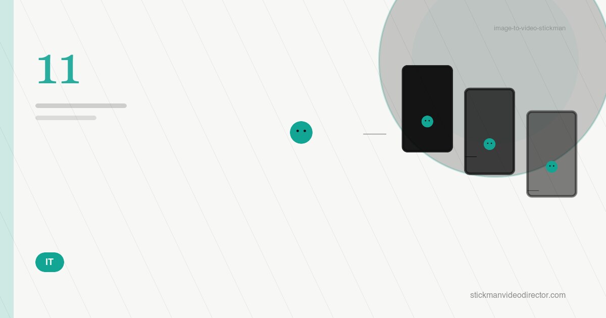 Image to video stickman: mantenere coerente il personaggio