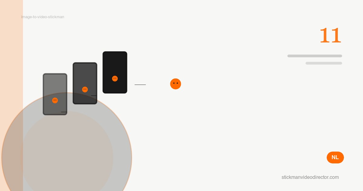 Image to video stickman: het personage consistent houden