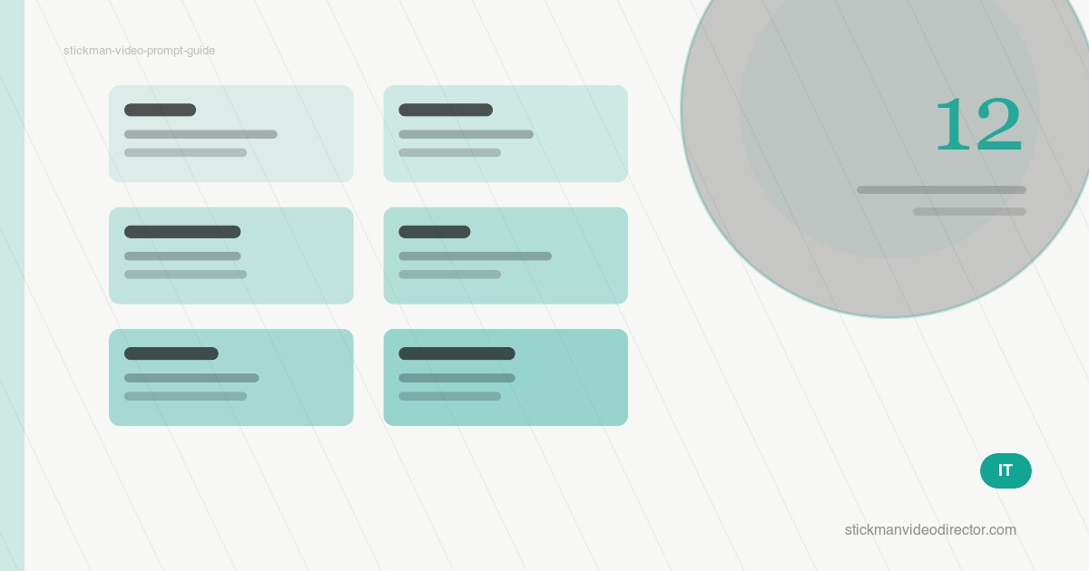 Prompt per stickman animation video generator: la formula in sei parti